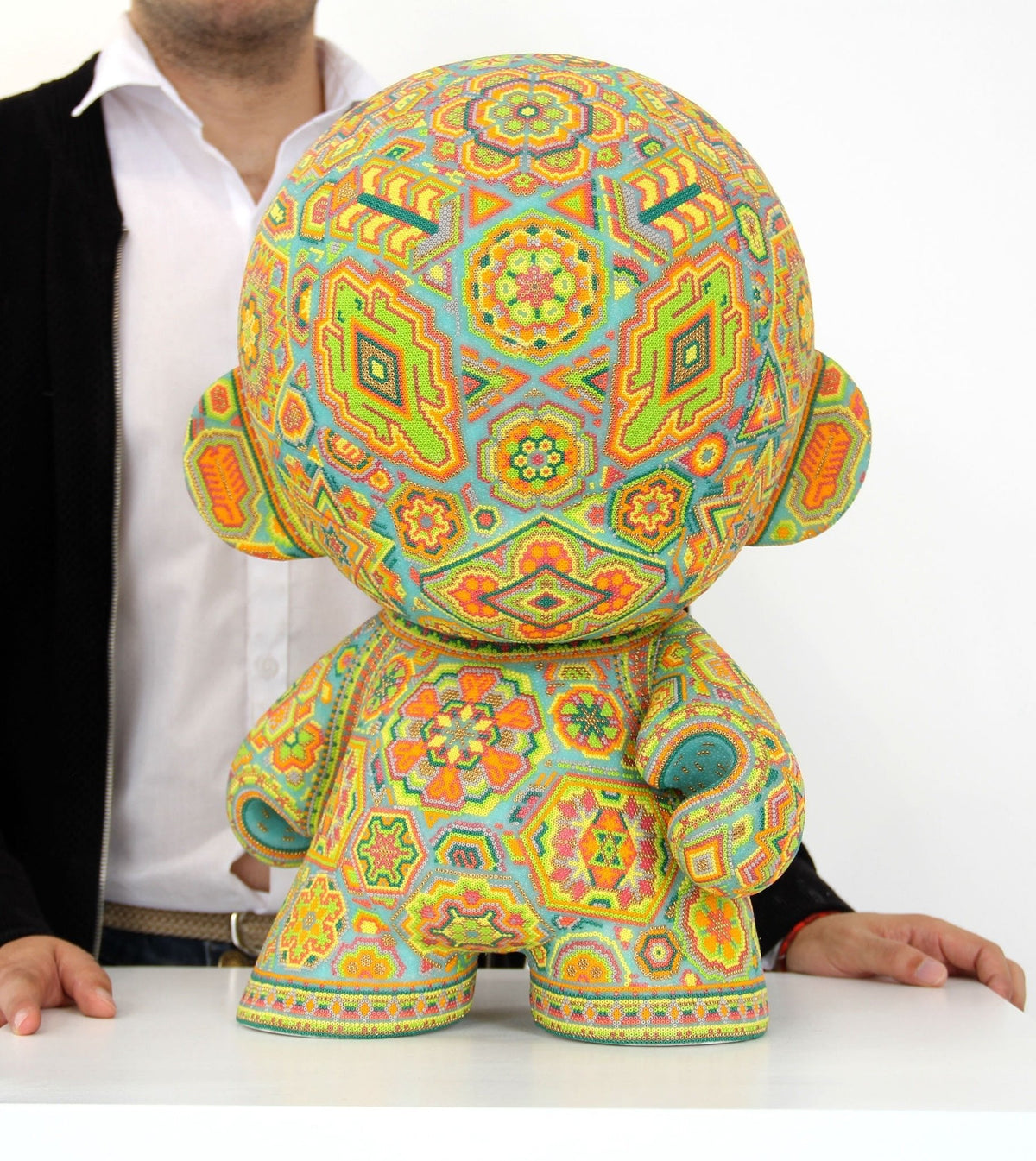 Munny Edición Especial 18&#39;&#39; - Wexikia - Arte Huichol - Marakame