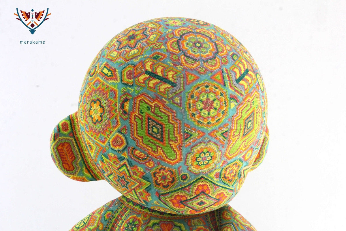 Munny Edición Especial 18&#39;&#39; - Wexikia - Arte Huichol - Marakame