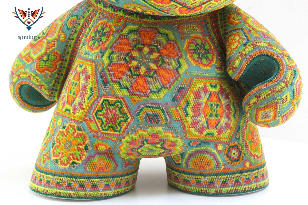 Munny Edición Especial 18&#39;&#39; - Wexikia - Arte Huichol - Marakame