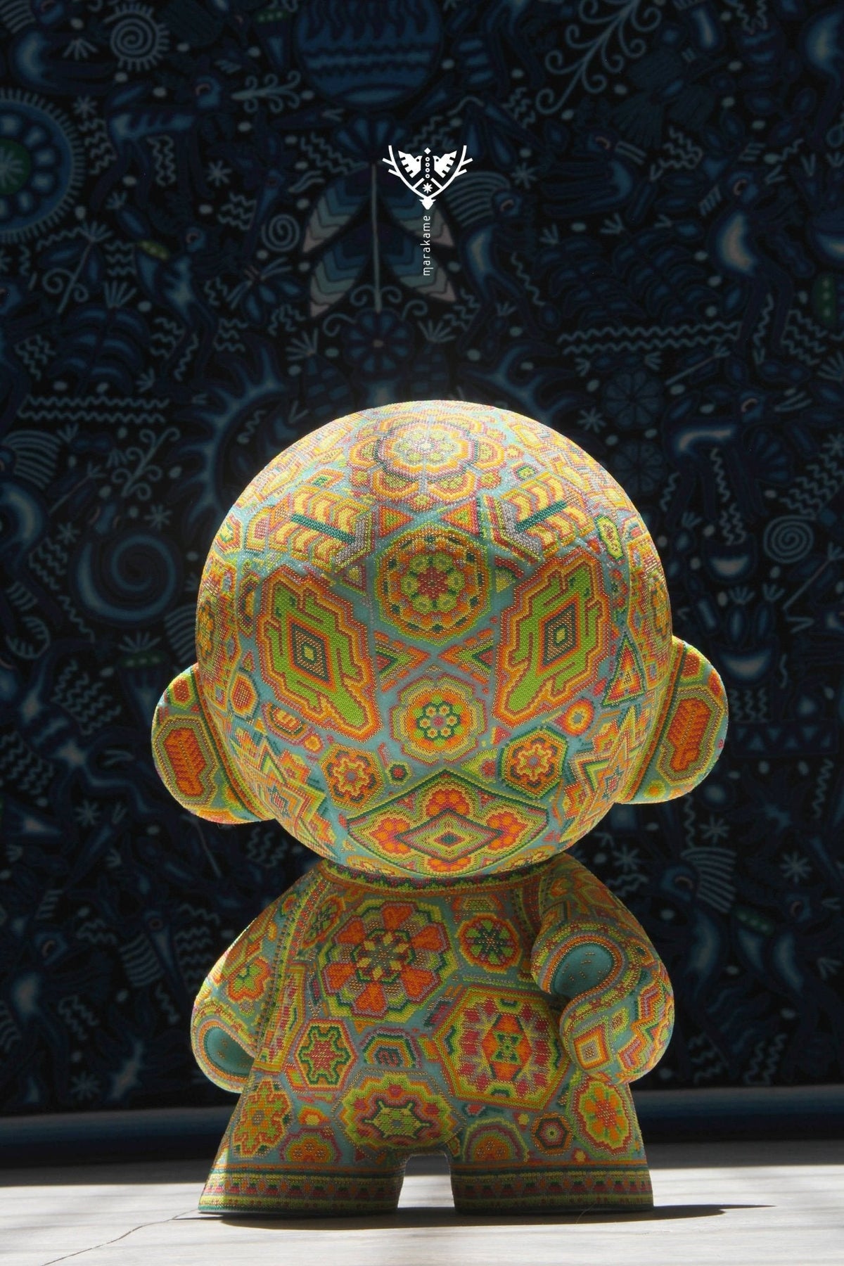 Munny Edición Especial 18&#39;&#39; - Wexikia - Arte Huichol - Marakame