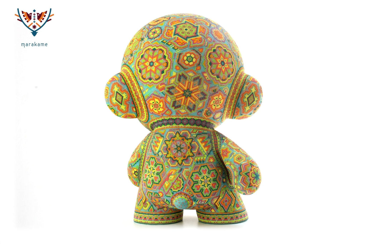 Munny Edición Especial 18&#39;&#39; - Wexikia - Arte Huichol - Marakame