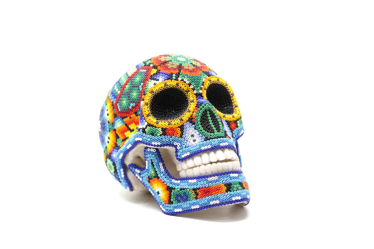 Calaverita Arte Huichol - Paritekia I - Arte Huichol - Marakame